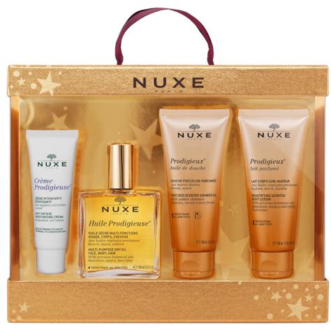 nuxe perfume gift set.